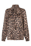 Kikkidea Animal Print Blouse