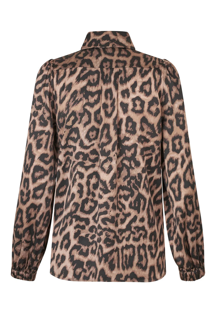 Kikkidea Animal Print Blouse