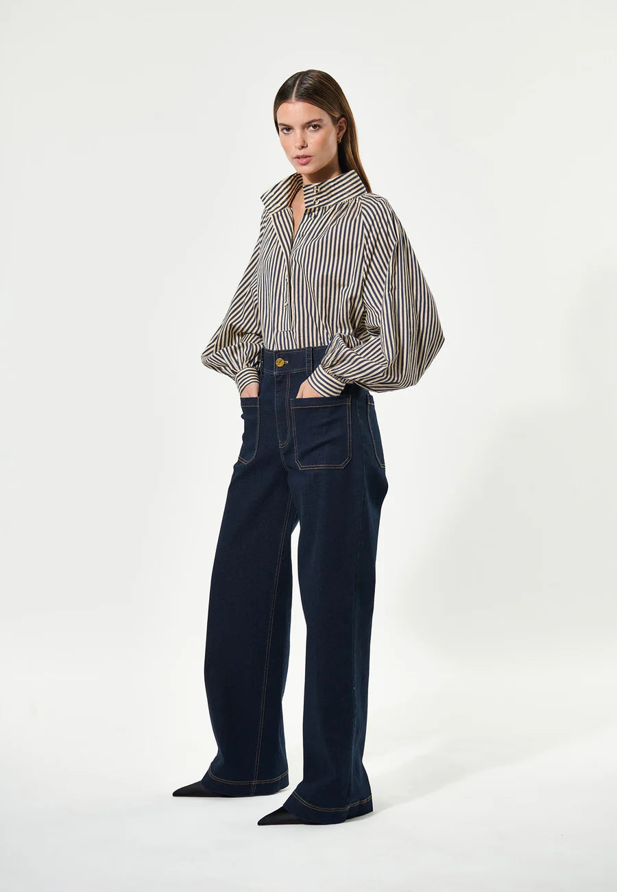 Nicoladea Classic Stripe Blouse