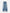 High Rise Wide Leg Cuff Denim Jeans- Vintage Biker Blue