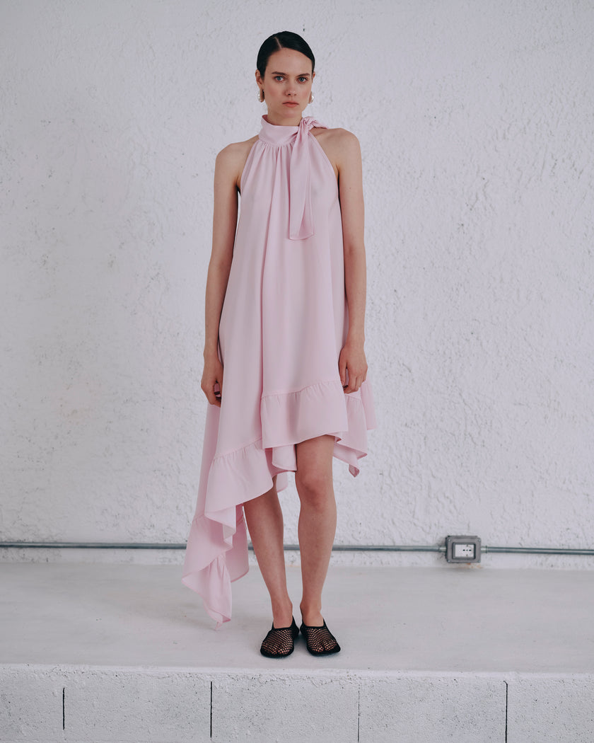 Beatrice b.- Seashell Tie Neck Dress - Edit by Elaine Turner
