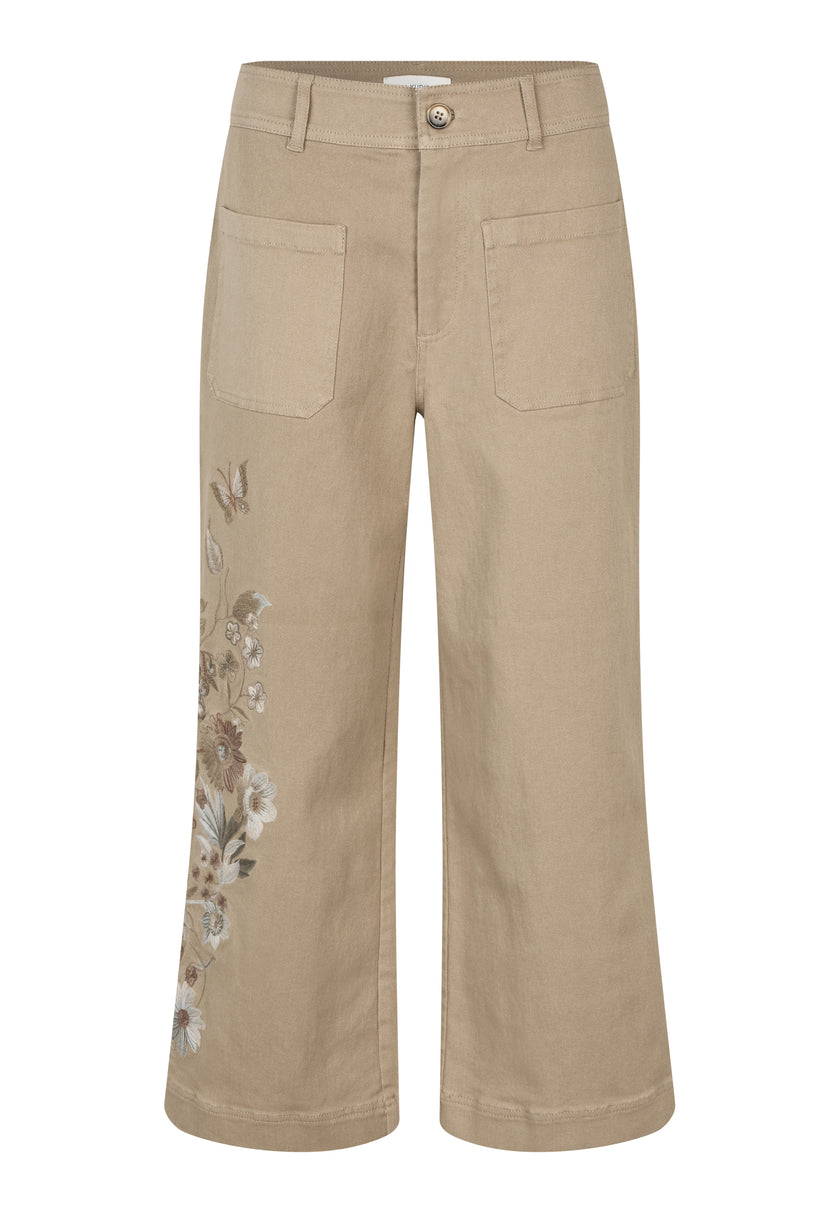 Miadea Embroidered Trousers