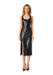 Kirby Vegan Leather Dress