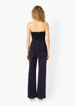 Iman Corduroy Strapless Top