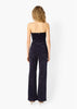 Iman Corduroy Strapless Top
