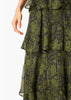 Gaia Metallic Chiffon Skirt