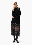 Aylin Sequin Lace Skirt
