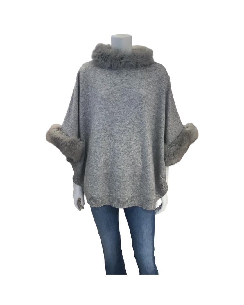 Bardot Cashmere Poncho