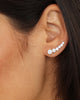Not Your Basic Ear Crawler- Silver