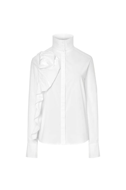 Side Rosette Blouse