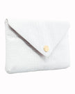 Elaine Turner- Bella Clutch- White Croc - Edit by Elaine Turner