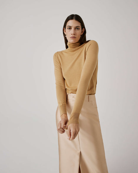 Beatrice b.- Wool, Silk, and Cashmere Pullover Sweater - Edit by Elaine Turner