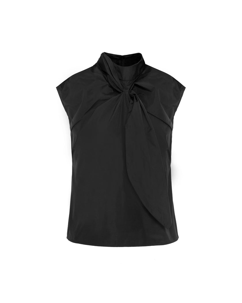 Taffeta Scarf Top