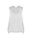 Satin Flared Top