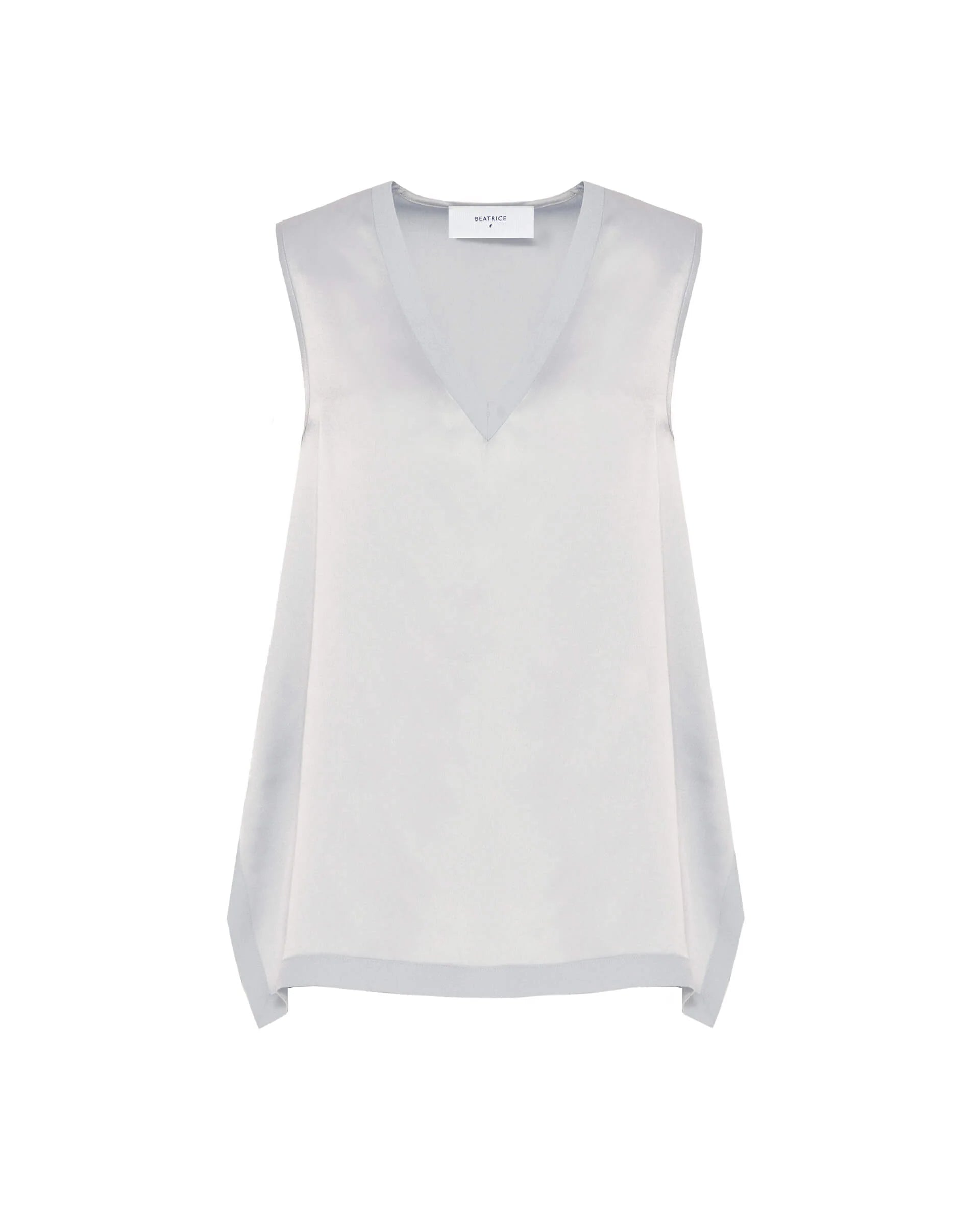 Satin Flared Top