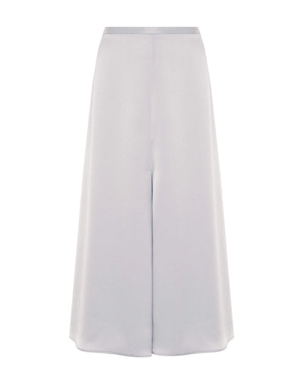 Satin Flared Skirt
