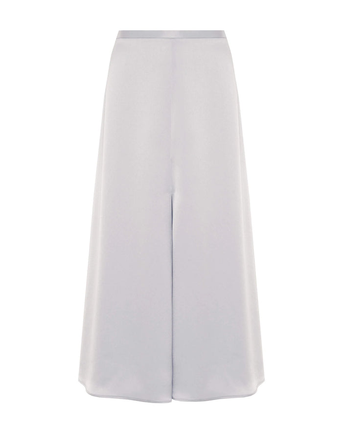 Satin Flared Skirt