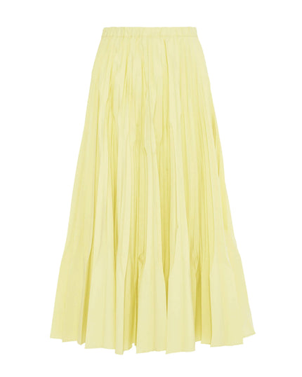 Bumblebee Pleated Midi Skirt