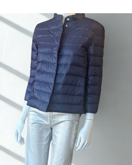 Daisy Puffer Jacket- Navy