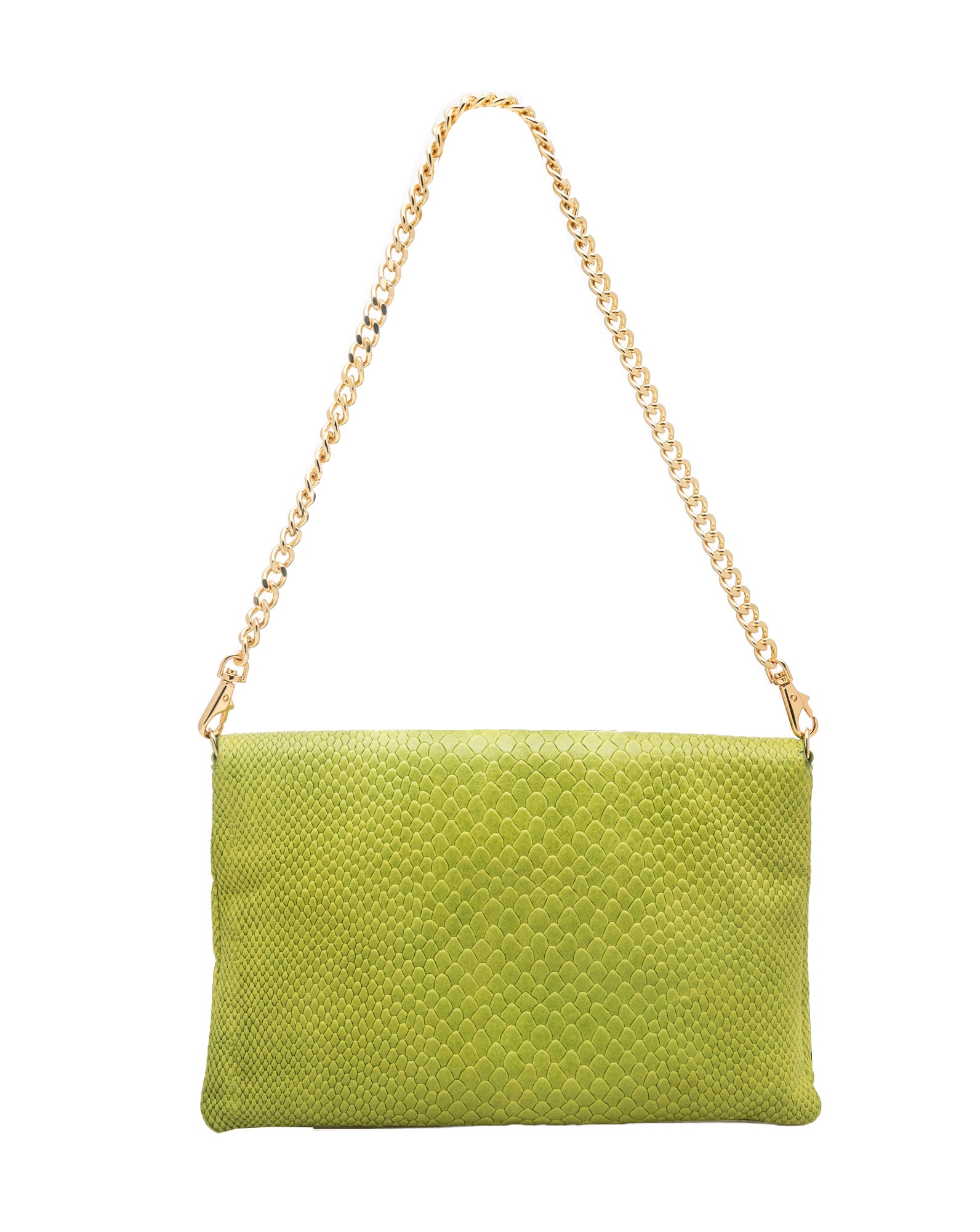 Elaine Turner- Bella Clutch- Chartreuse Lizard - Edit by Elaine Turner