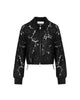 Unlined Macrame Lace Jacket
