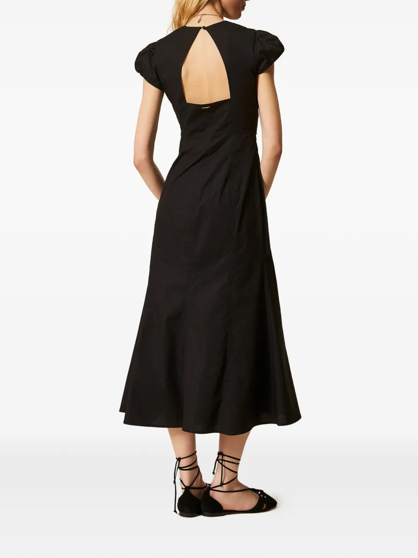 Twinset- Black Midi Dress - Edit by Elaine Turner