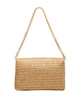 Elaine Turner- Bella Clutch- Gold Raffia - Edit by Elaine Turner