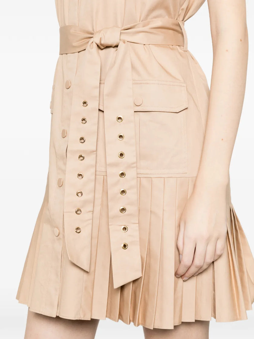 Twinset- Khaki Mini Dress - Edit by Elaine Turner