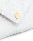 Elaine Turner- Bella Clutch- White Croc - Edit by Elaine Turner