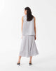 Satin Flared Top