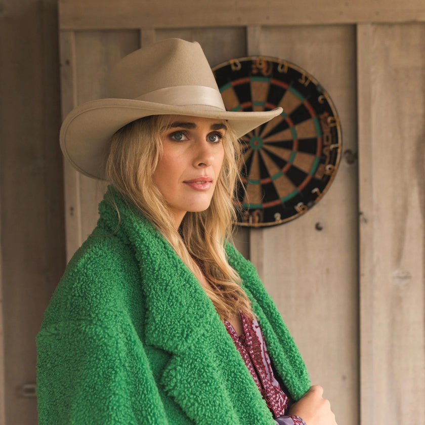 The Haven Packable Hat- Beige - Edit by Elaine Turner