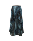 Beatrice b.- Printed Pleated Midi Skirt - Edit by Elaine Turner