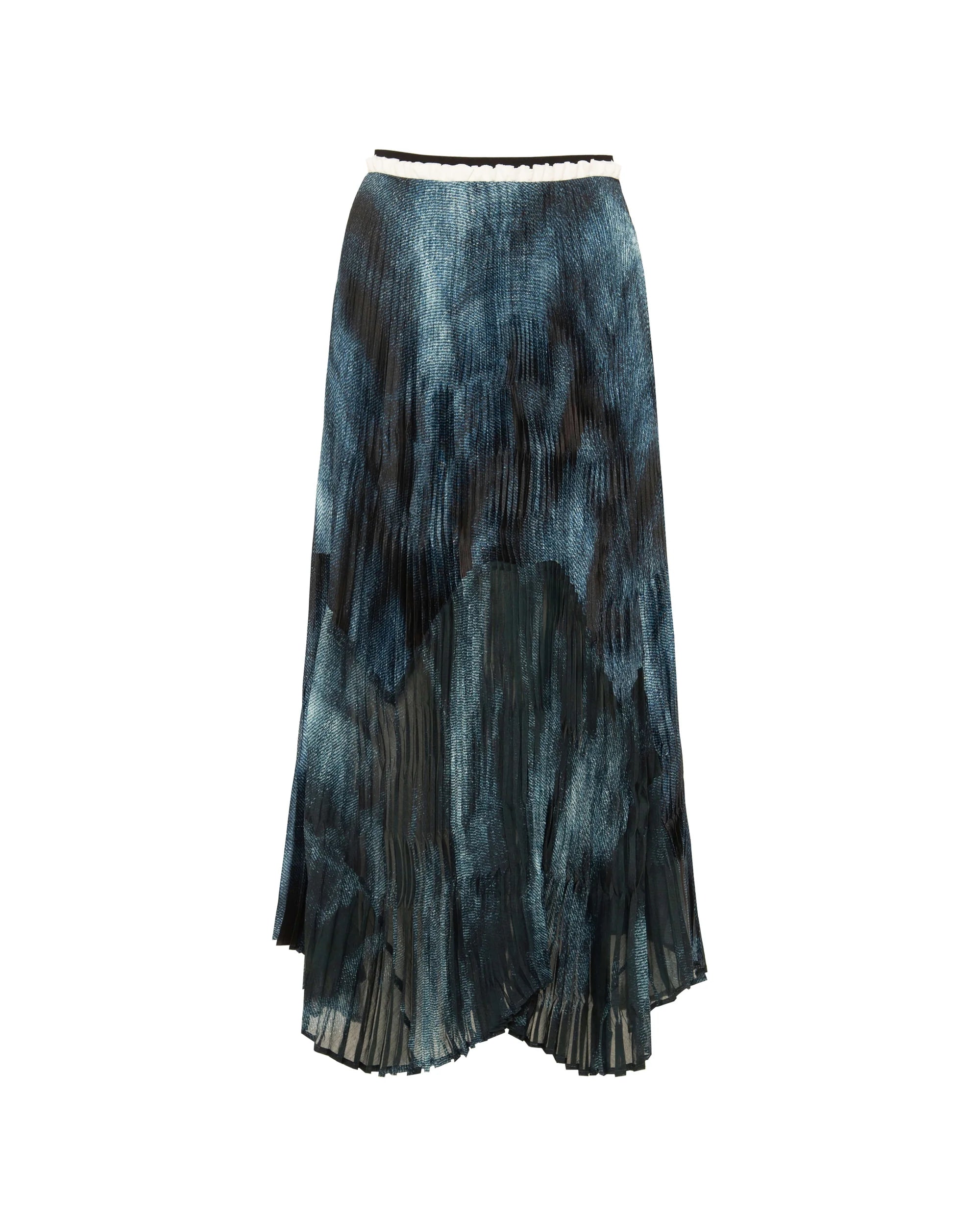 Beatrice b.- Printed Pleated Midi Skirt - Edit by Elaine Turner