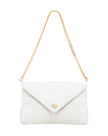 Elaine Turner- Bella Clutch- White Croc - Edit by Elaine Turner