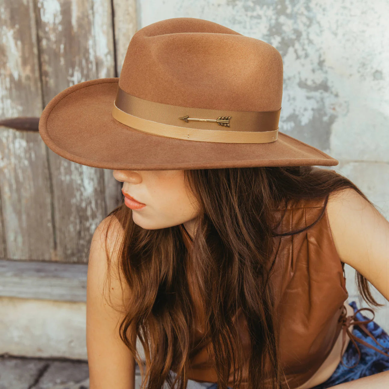 The Maverick Packable Hat- Coffee - Edit by Elaine Turner
