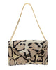 Bella Clutch- Ocelot Snow Leopard Haircalf