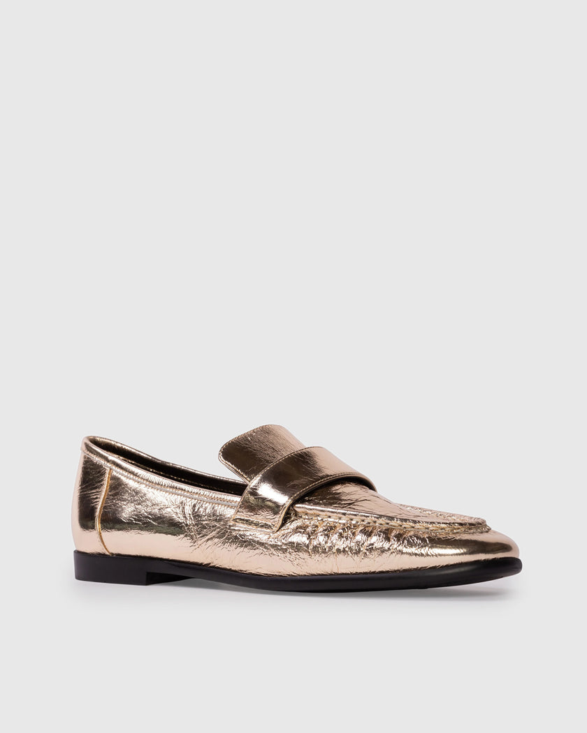 Arrow Gold Loafer