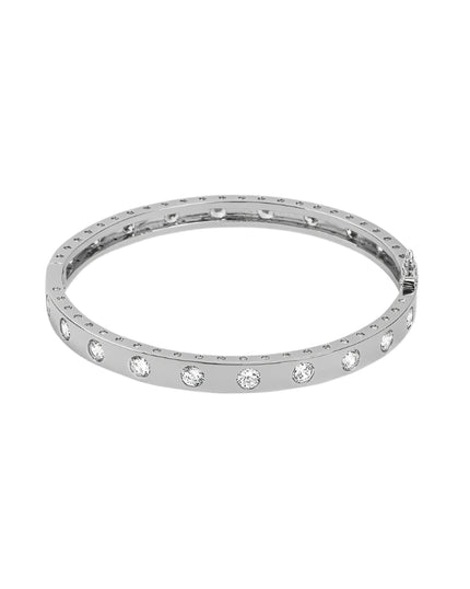 Ashley Hinge Cuff- Silver