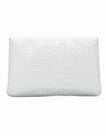 Elaine Turner- Bella Clutch- White Croc - Edit by Elaine Turner