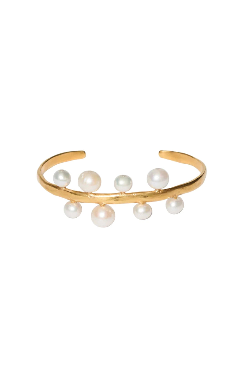 Soleil White Pearl Cuff