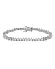 Silver Not Your Basic Tennis Bracelet