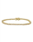 Gold Baby Not Your Basic Tennis Bracelet