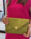 Elaine Turner- Bella Clutch- Chartreuse Lizard - Edit by Elaine Turner