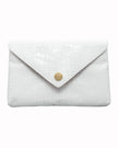 Elaine Turner- Bella Clutch- White Croc - Edit by Elaine Turner