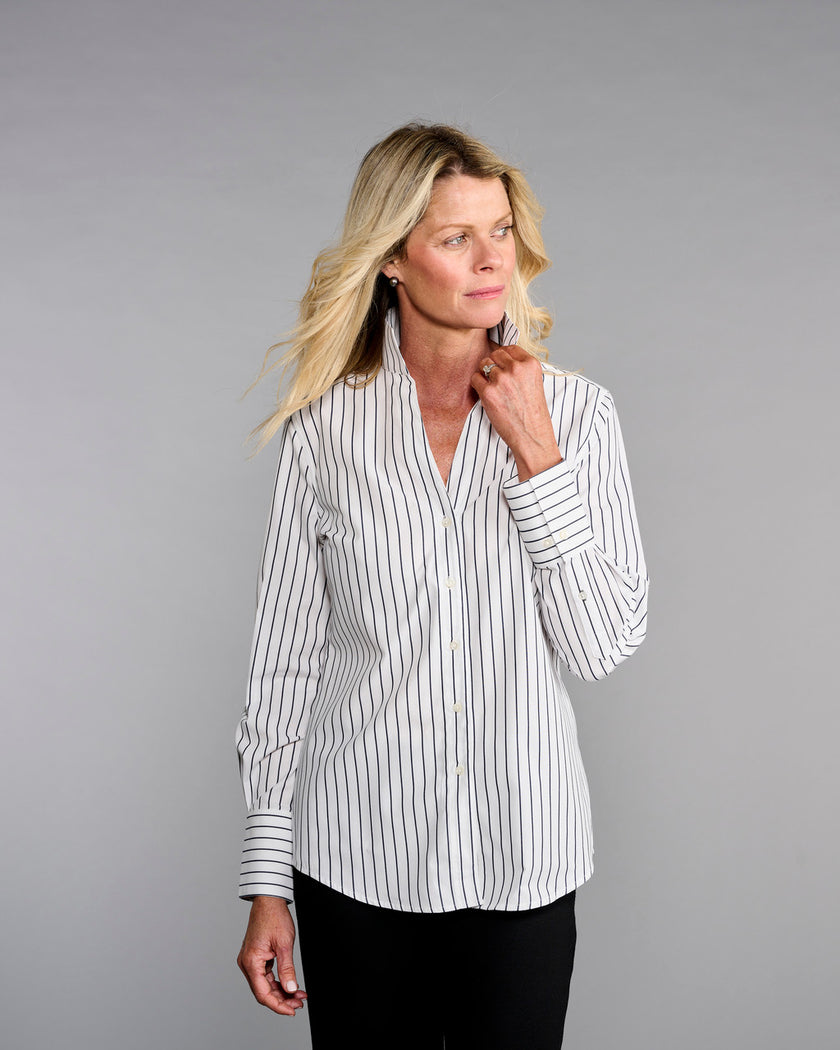 The League- Black & White Stripe