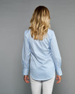 Claridge & King- The League- Blue Shadow Stripe - Edit by Elaine Turner