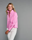 Claridge & King- The Crop Shirt- Lipstick Pink - Edit by Elaine Turner