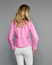 Claridge & King- The Crop Shirt- Lipstick Pink - Edit by Elaine Turner