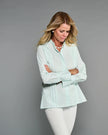Claridge & King- The Annie Shirt- Cool Mint - Edit by Elaine Turner