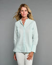 Claridge & King- The Annie Shirt- Cool Mint - Edit by Elaine Turner